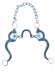 Freio Tommy Blessing 25mm com Corrente Vinagre para Cavalo