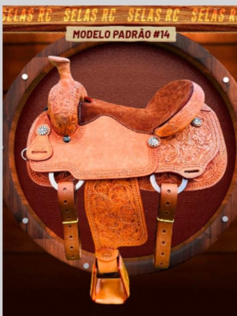 Sela de Laço - Padrão - #14 - Selas RC