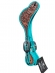 Correia De Espora Floral Turquesa Boots Horse