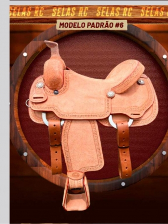 Sela de Laço - Padrão - #6 - Selas RC