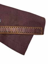 Manta Boots Horse Navajo com Couro para Sela Western
