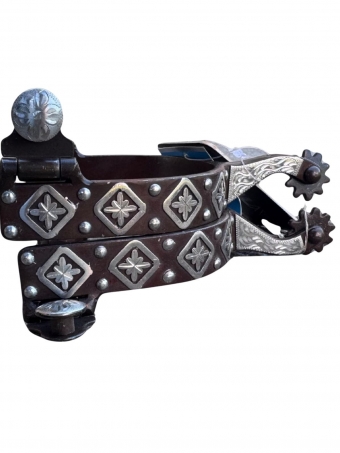 Espora Bordada Cowboy Tack