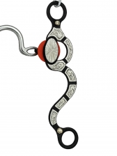 Freio tommy bles de corrente de Inox Trabalhado para Cavalos
