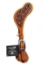 Correia de Espora Boots Horse Caramelo em Couro Floral